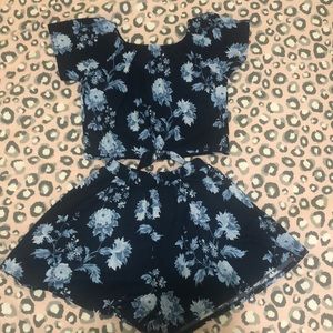 H&M Top and shorts set, comfy, size 12-14Y, excellent condition.